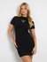 GUESS – Colette Jersey šaty, Černá barva