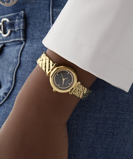 GUESS – Mini Rumour hodinky, Zlatá barva 1