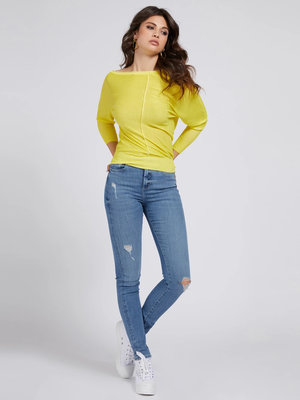 Svetr – Guess, Žlutá barva Ženy