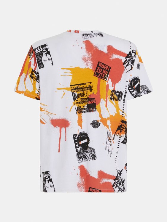 Luxusní Paint tričko, Bílá barva, XS, S, M, L, XL, XXL 1