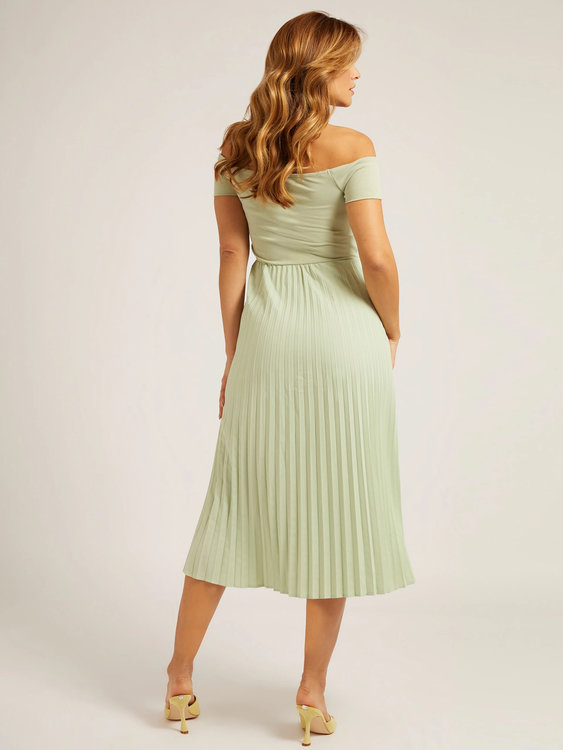 Erynn šaty – Guess, Zelená barva Ženy