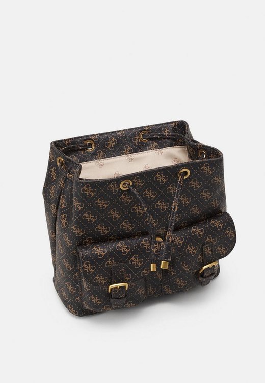 Módní Maime hobo batoh, Hnědá barva, 2022