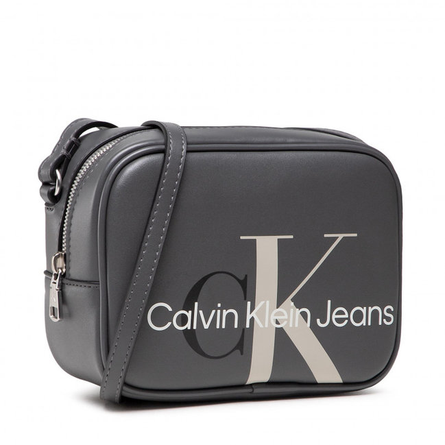 Camera crossbody Šedá barva Ženy