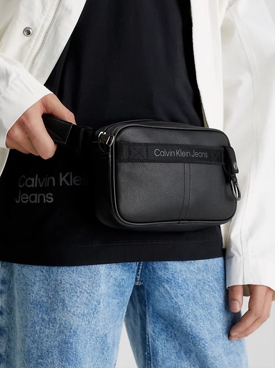 Luxusní Ultralight crossbody, Černá barva, OS