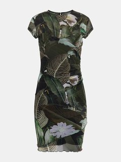 Luxusní Aida šaty, Zelená barva, S, M, L