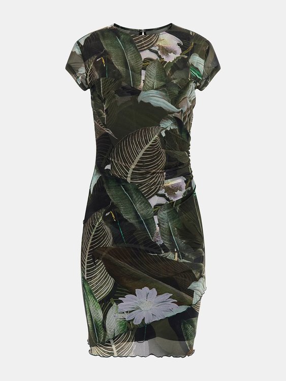 Luxusní Aida šaty, Zelená barva, S, M, L