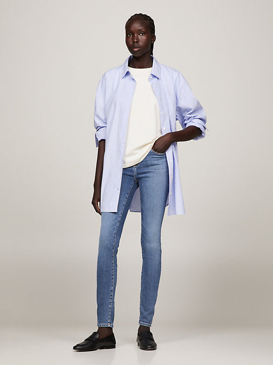 Flex Como Skinny jeans – Tommy Hilfiger, Modrá barva Ženy