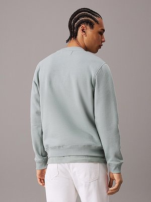 Monologo Crew Neck mikina – Calvin Klein Jeans, Šedá barva Muži