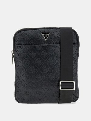 GUESS – Milano Debossed crossbody, Černá barva