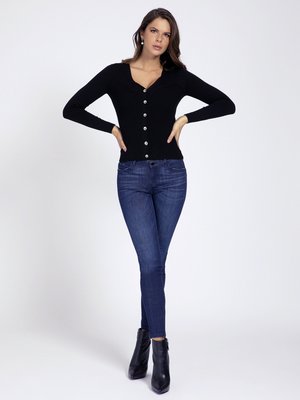 Svetr – Guess, Černá barva Ženy, Ženy