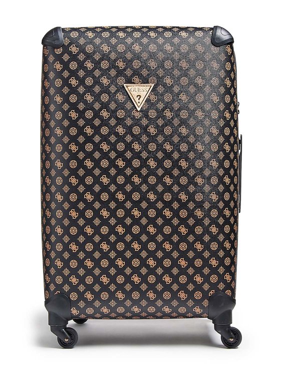 Guess – Kufr Wilder, Černá barva
