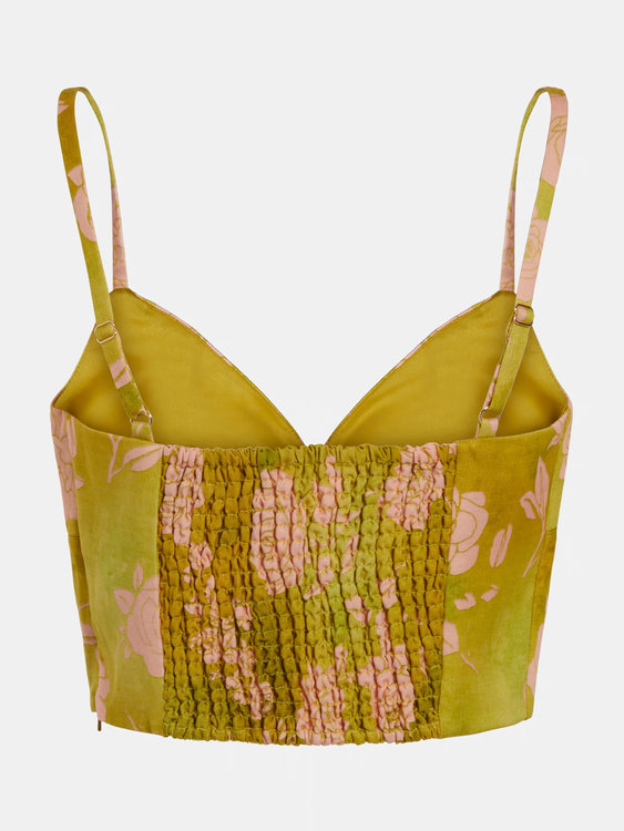 Rose Romance top Zelená barva Ženy 1