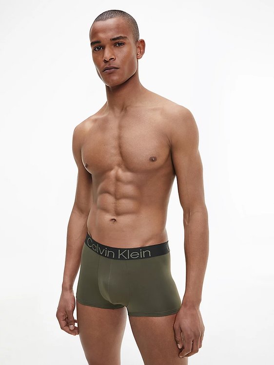 Neo Nudes boxery – Calvin Klein Underwear, Khaki barva Muži