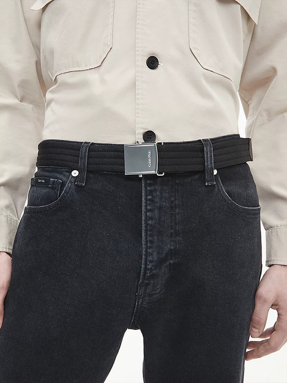 Módní Utility pásek, Černá barva, 2022