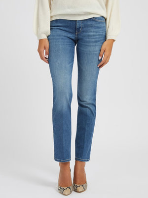 Guess – Sexy Straight jeany, Modrá barva