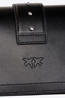 Luxusní Love Mini kabelka, Černá barva, U