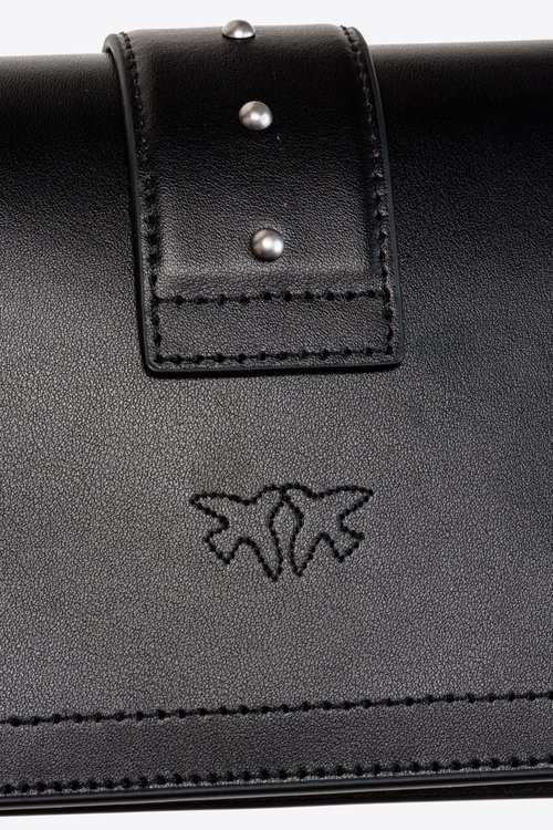 Luxusní Love Mini kabelka, Černá barva, U
