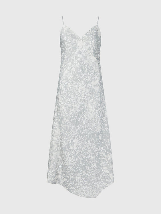 Marble šaty Šedá barva Ženy