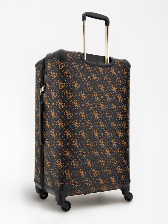 Berta kufr – GUESS, Hnědá barva Ženy