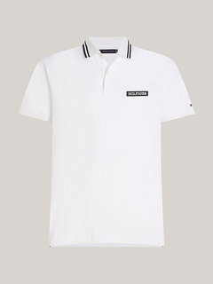 Monotype Badge polo Bílá barva Muži