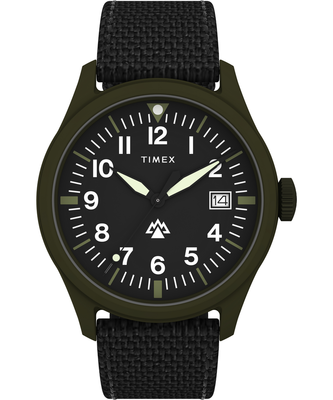 TIMEX – Traprock hodinky, Khaki, Zelená barva