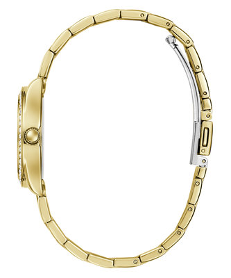 Mini Luna hodinky – GUESS, Tyrkysová, Zlatá barva Ženy