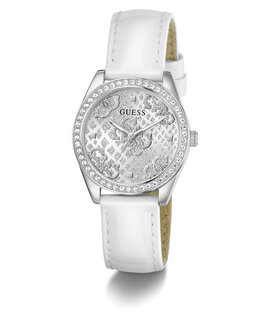 Boa hodinky Bílá, Stříbrná barva Ženy