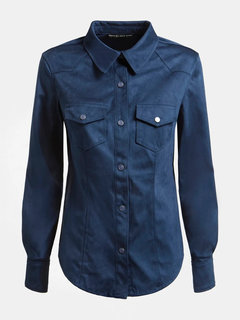 Guess – Daisy košile, Modrá barva 1