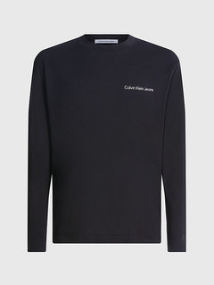 Institutional Back Logo triko Černá barva Muži