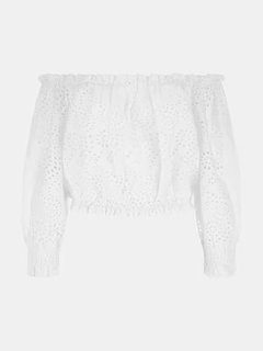 Rafa top Bílá barva Ženy