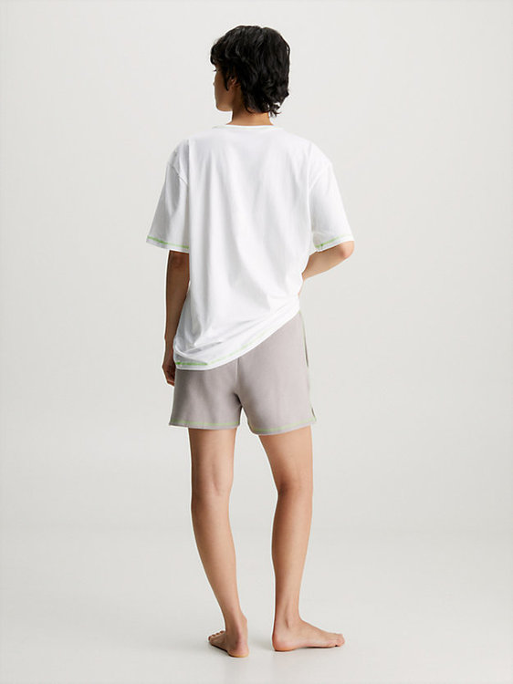 Future Shift pyžamový set – Calvin Klein Underwear, Bílá, Šedá barva Ženy