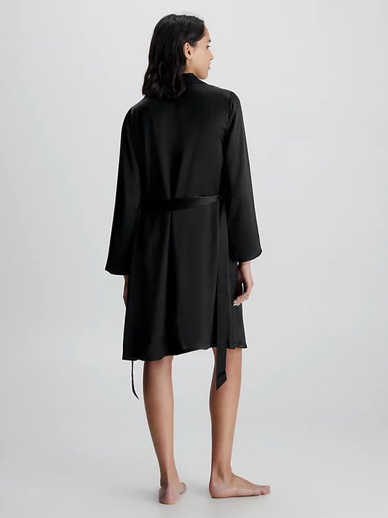 Black Vintage župan – Calvin Klein Underwear, Černá barva Ženy