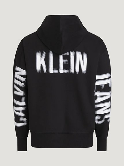 Módní Illusion Logo mikina, Černá barva, 2024