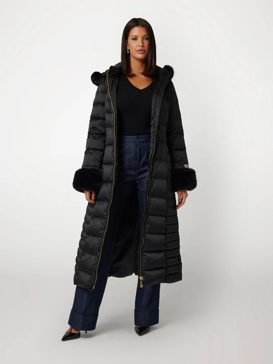 Jastin Down Longk bunda – Marciano, Černá barva Ženy