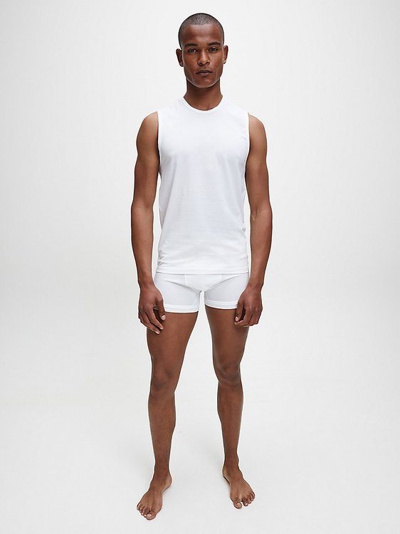 Tílko Ck Black – Calvin Klein Underwear, Bílá barva Muži, Muži, Muži, Muži