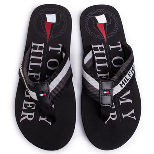 Maritime žabky Černá barva Muži