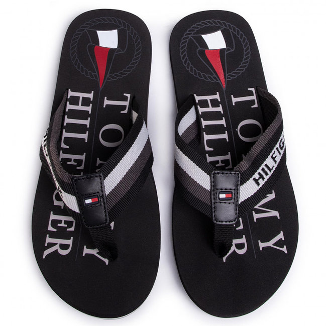 Maritime žabky Černá barva Muži