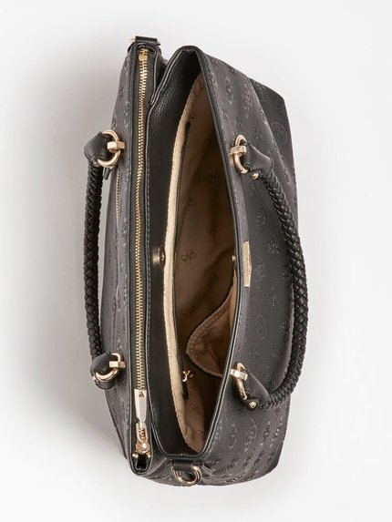 Módní Helaina hobo kabelka, Černá barva, 2022