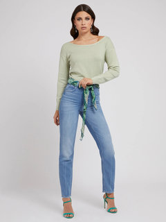 Luxusní Mom jeans, Modrá barva, 25/29, 26/29, 27/29, 28/29, 29/29, 30/29