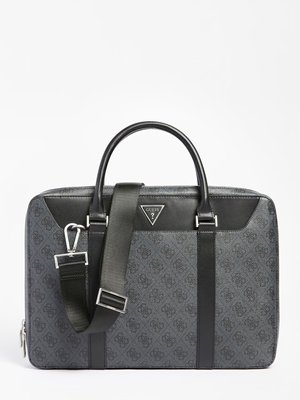 GUESS – Vezzola taška na notebook, Černá barva
