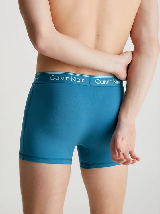 Módní Athletic Cotton boxery 2ks, Modrá, Šedá barva, 2023