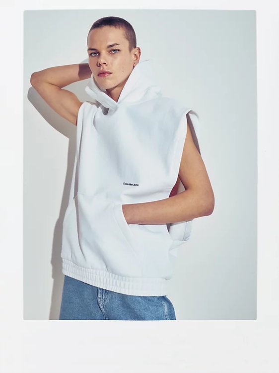 Pride mikina Bílá barva Muži