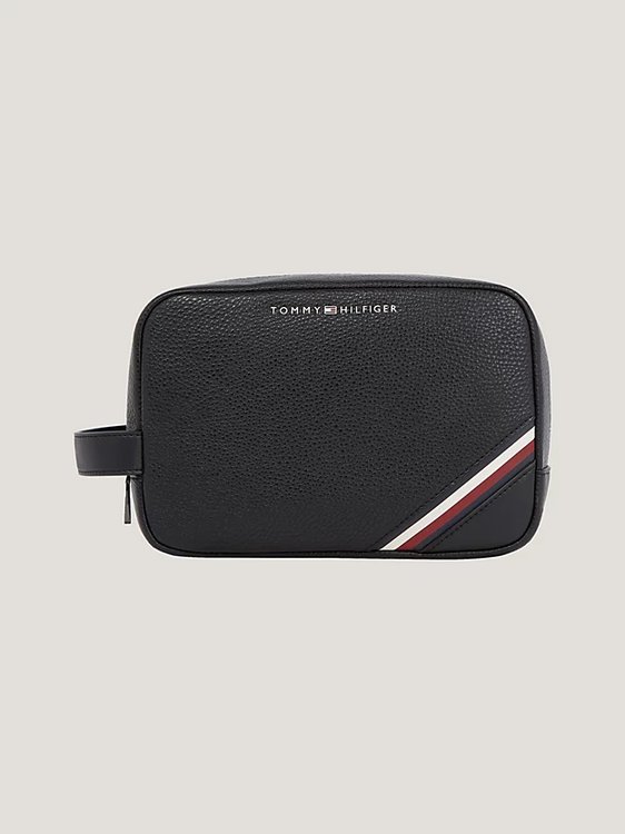 Tommy Hilfiger – TH Central kosmetická taštička, Černá barva