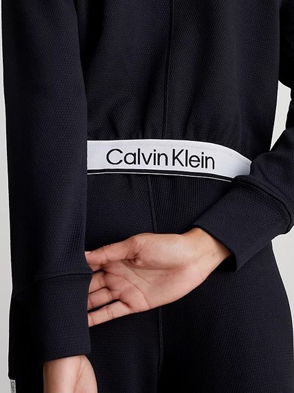 Módní Knit Pant tepláky, Černá barva, 2024