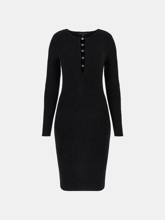 Melissa šaty Černá barva Ženy