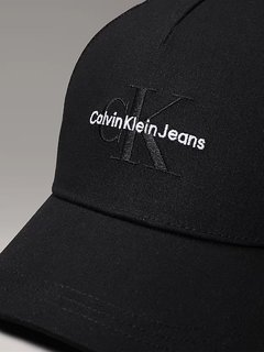 Luxusní Mono Logo Embro Trucker kšiltovka, Černá barva, OS
