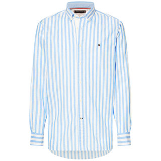 Stripe košile – Tommy Hilfiger, Bílá, Modrá barva Muži 1
