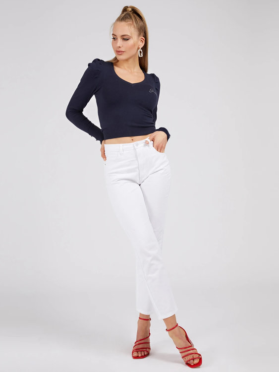 Luxusní Carole svetr, Modrá, Navy barva