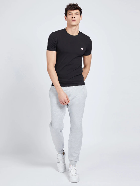 Guess – Logo triko, Černá barva