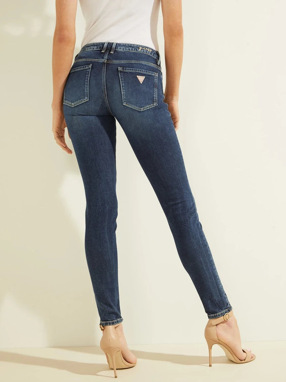 Annette skinny fit džíny – Guess, Modrá barva Ženy 1